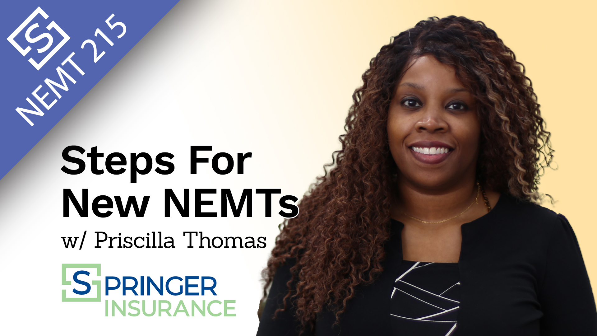 Poster for Steps to starting an NEMT business